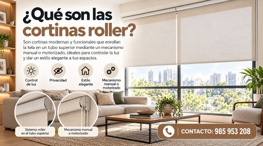 Que son las cortinas roller