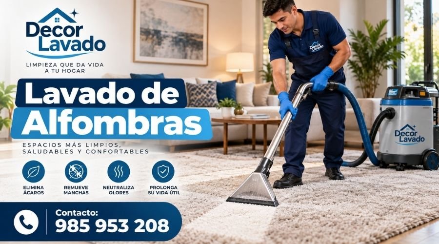lavado de alfombras decorativas